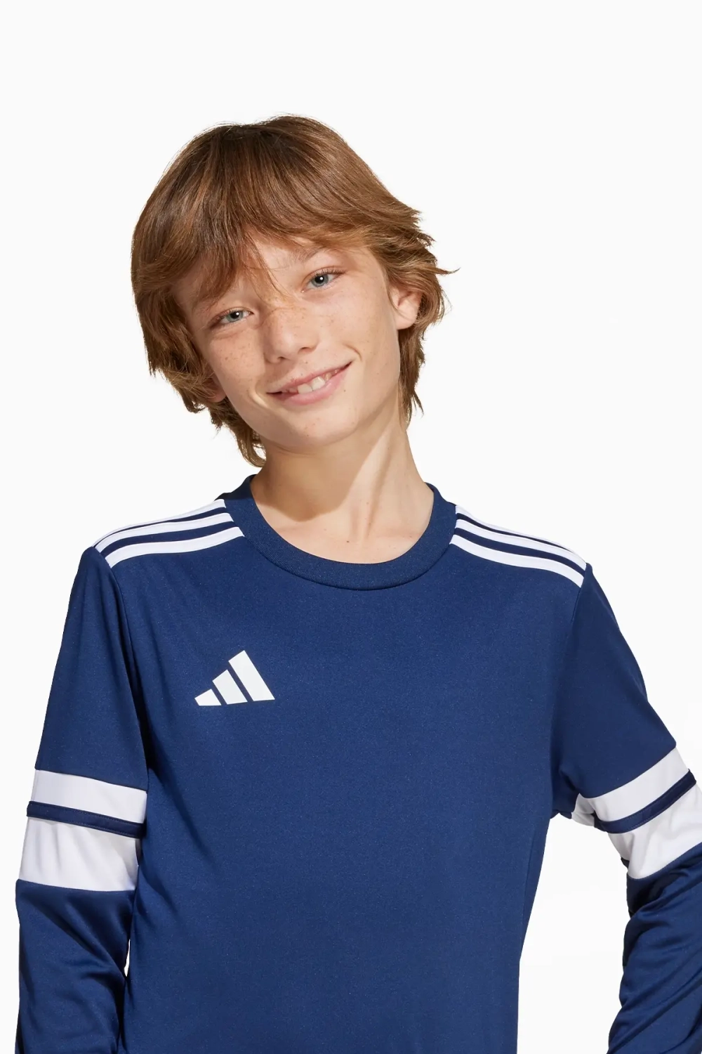 Футболка с длинными рукавами adidas Squadra 25 Детская - темно-синий
