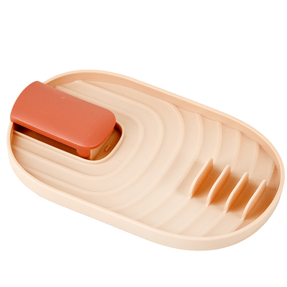 Подставка для крышки и ложки 18*11,5*2,5см. (4вида) (транспортная упаковка)