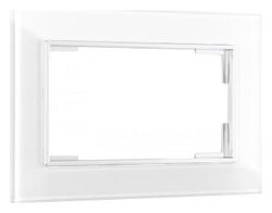 Рамка для двойной розетки Arte Milano am-503.02 503.02-double.white