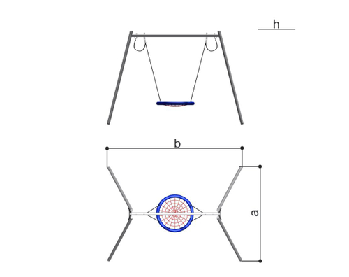 Детские качели Гнездо Romana 108.43.00