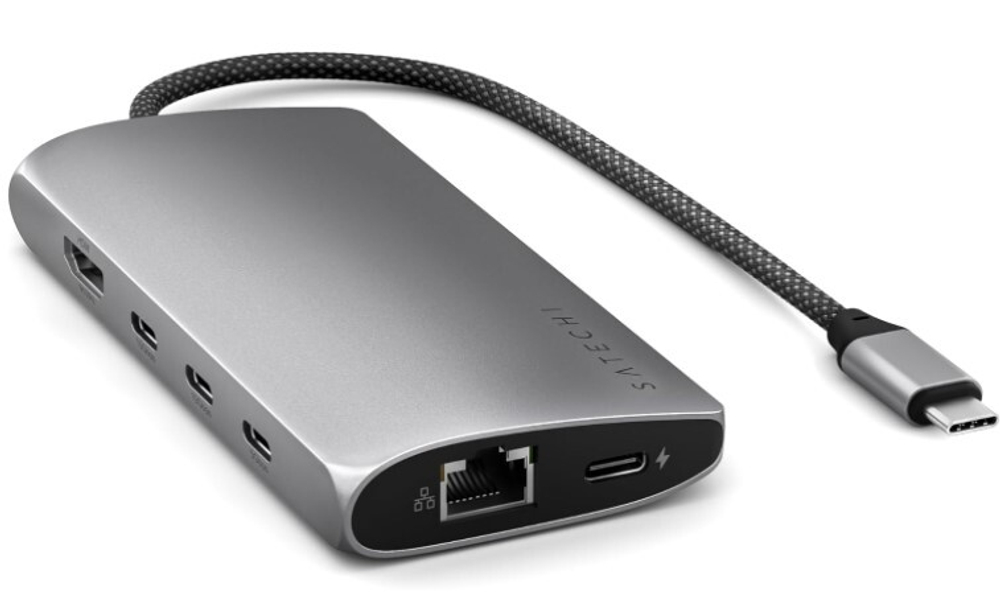 Док-станция  Satechi USB-C Multiport Adapter 8K with Ethernet V3