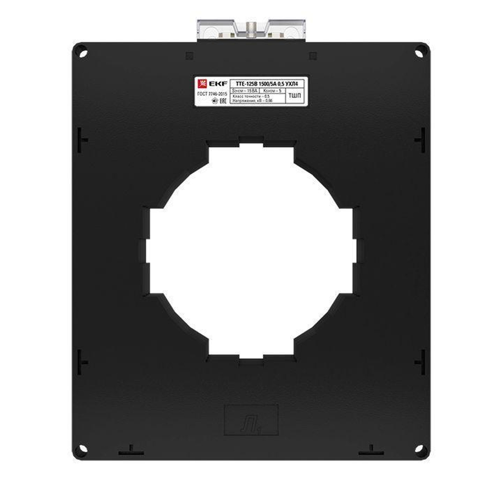 Трансформатор тока ТТЕ-125-1500/5А 0.5S (большой корпус) PROxima EKF tte-125B-1500-0.5S