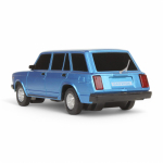 Модель пласт. на РУ "Lada Ваз-2104" 18см. свет, синий, в коробка 2104-18L-BU (Технопарк)