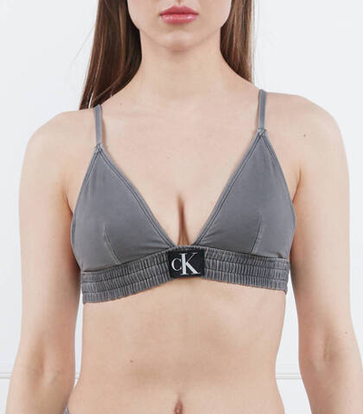 Топ бикини CK AUTHENTIC-S Calvin Klein Swimwear - серый(KW0KW01974)