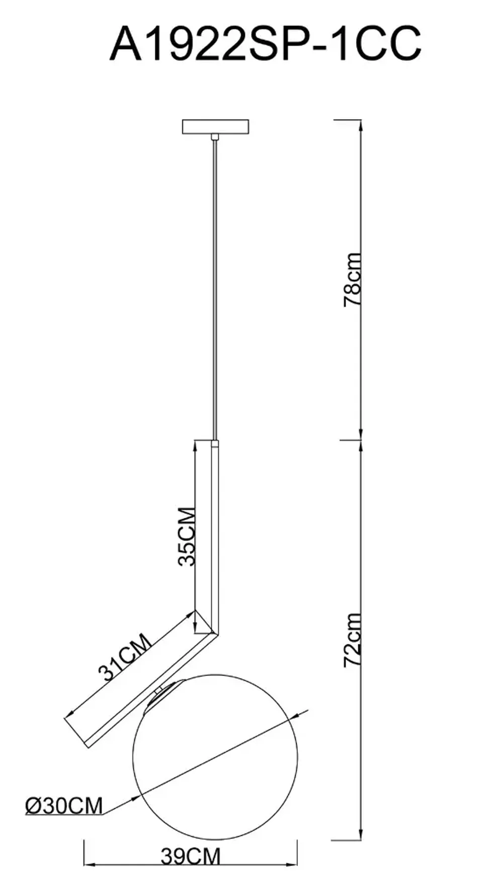 Подвесной светильник Arte Lamp