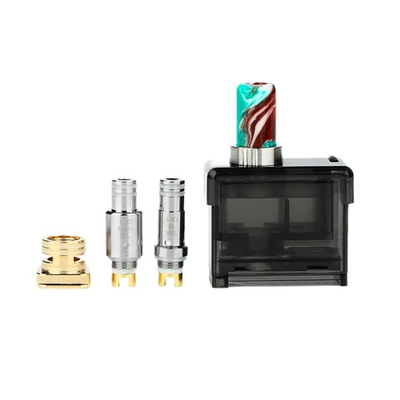 Картридж+2 испарителя MTL/DTL 1.4/0.6 ohm Smoant Pasito Pod 3ml