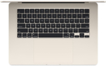 Ноутбук  Apple Macbook Air 15 (2025) 15.3 ", M, 16 Гб RAM, 256 Гб SSD, M4 10-Core GPU, Золотистый