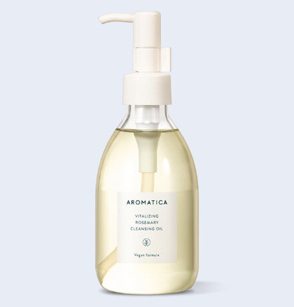 AROMATICA Очищающее масло с экстрактом розмарина Vitalizing Rosemary Cleansing Oil 200 ml (Срок годности до 23.12.2023)