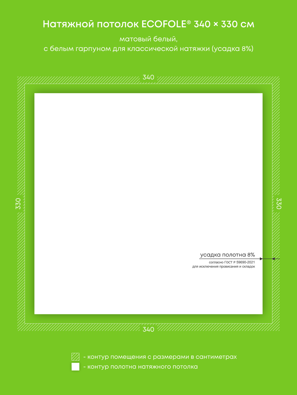 Натяжные потолки 21.8 м2, 11.2 м2, 7 м2