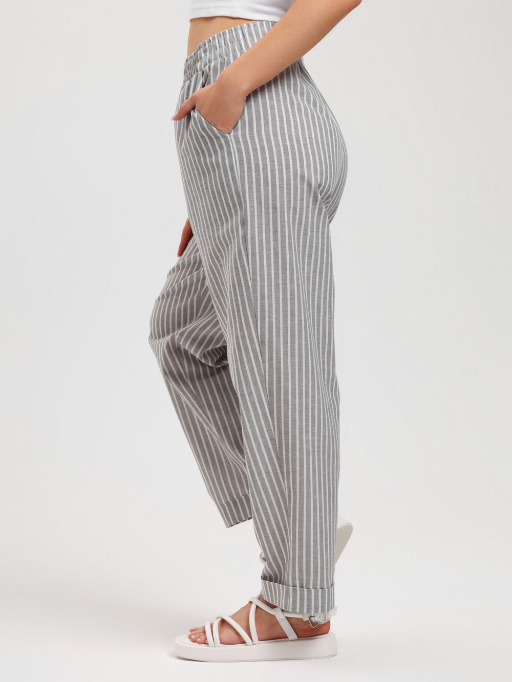 Брюки Летний день-1 Виотекс СЕРЫЙ