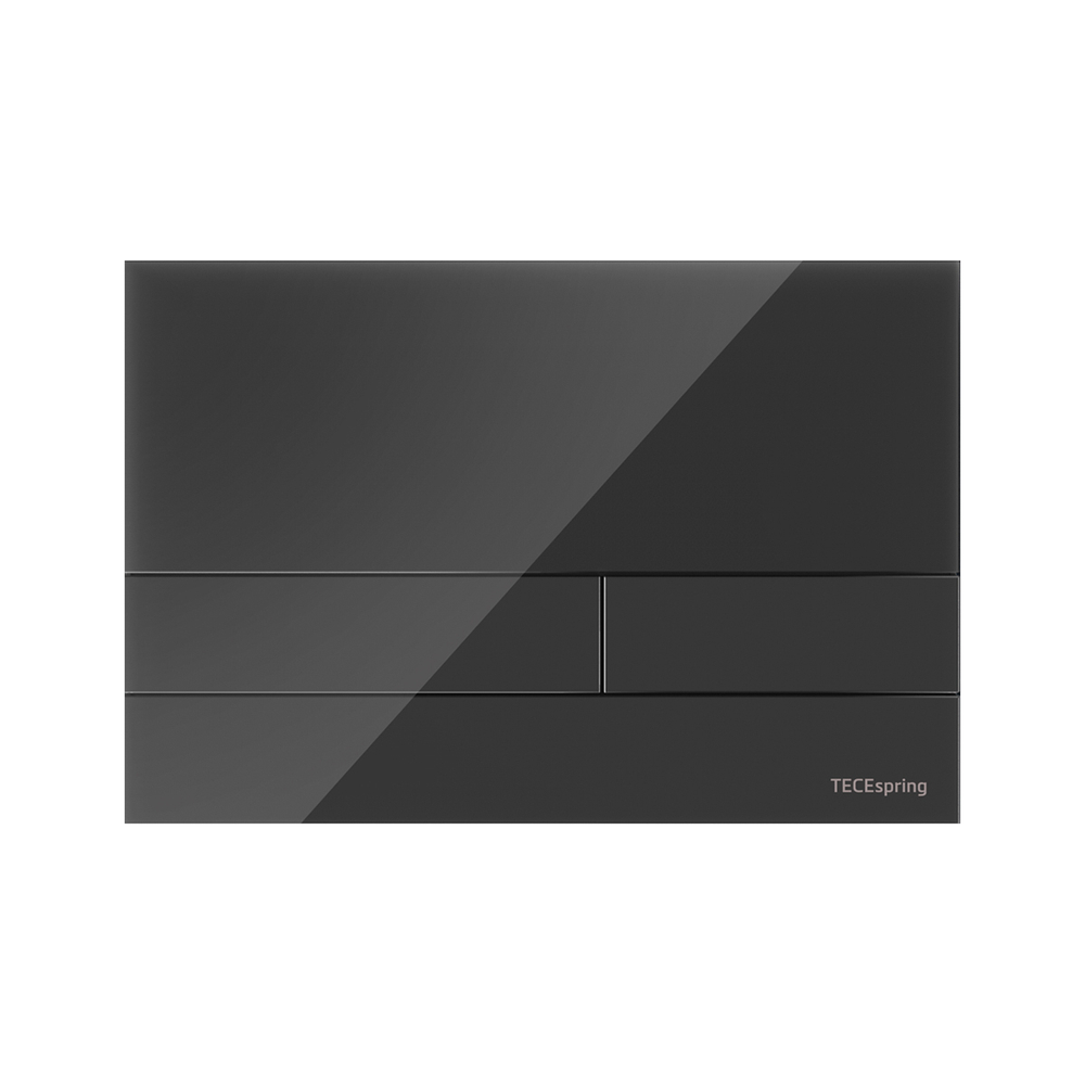 Панель смыва TECEspring Square черный (акрил)