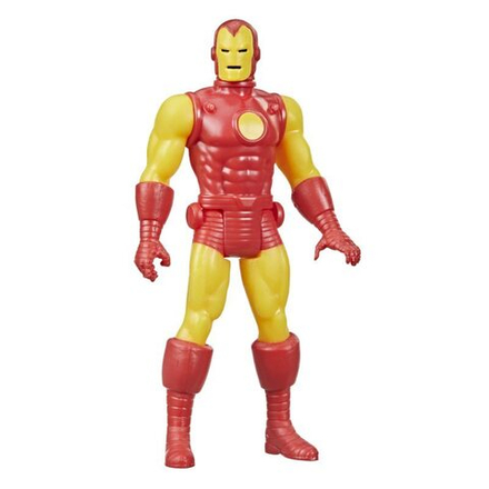 Hasbro Marvel Legends - Фигурка Железного человека 10 см в стиле ретро F2656