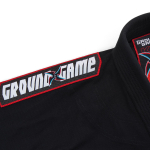 Детское Кимоно Ground Game NINJA чёрное