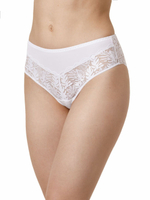 Женские трусики-слипы с кружевом (Размер: 50) (Цвет: черный)