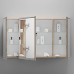 Зеркальный шкаф Sancos Mirror 1190x150х740 мм, с LED подсветкой