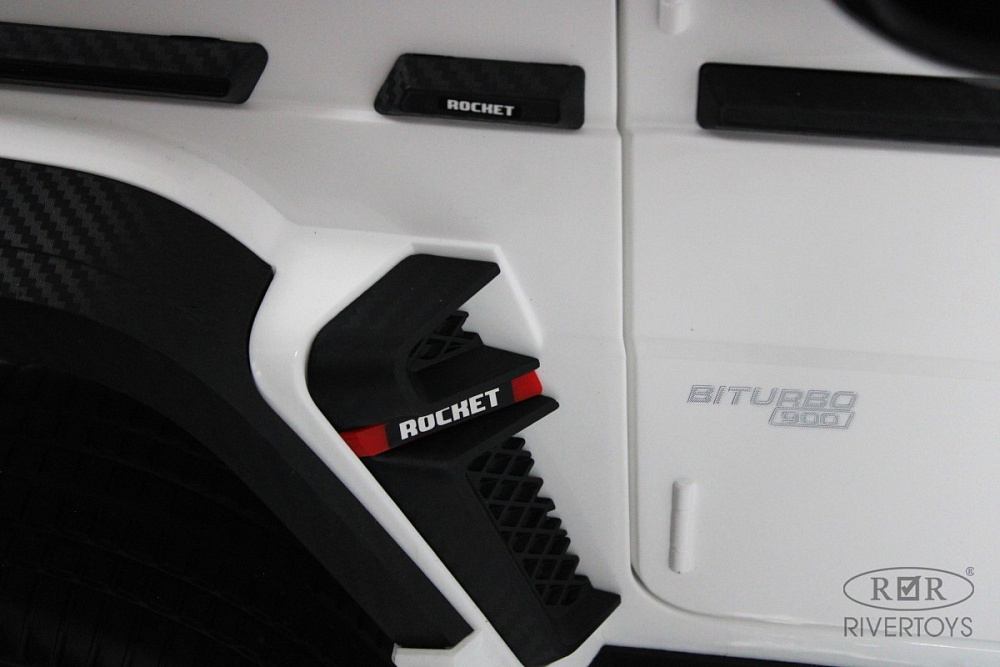 Детский электромобиль RiverToys Z888ZZ WHITE/белый