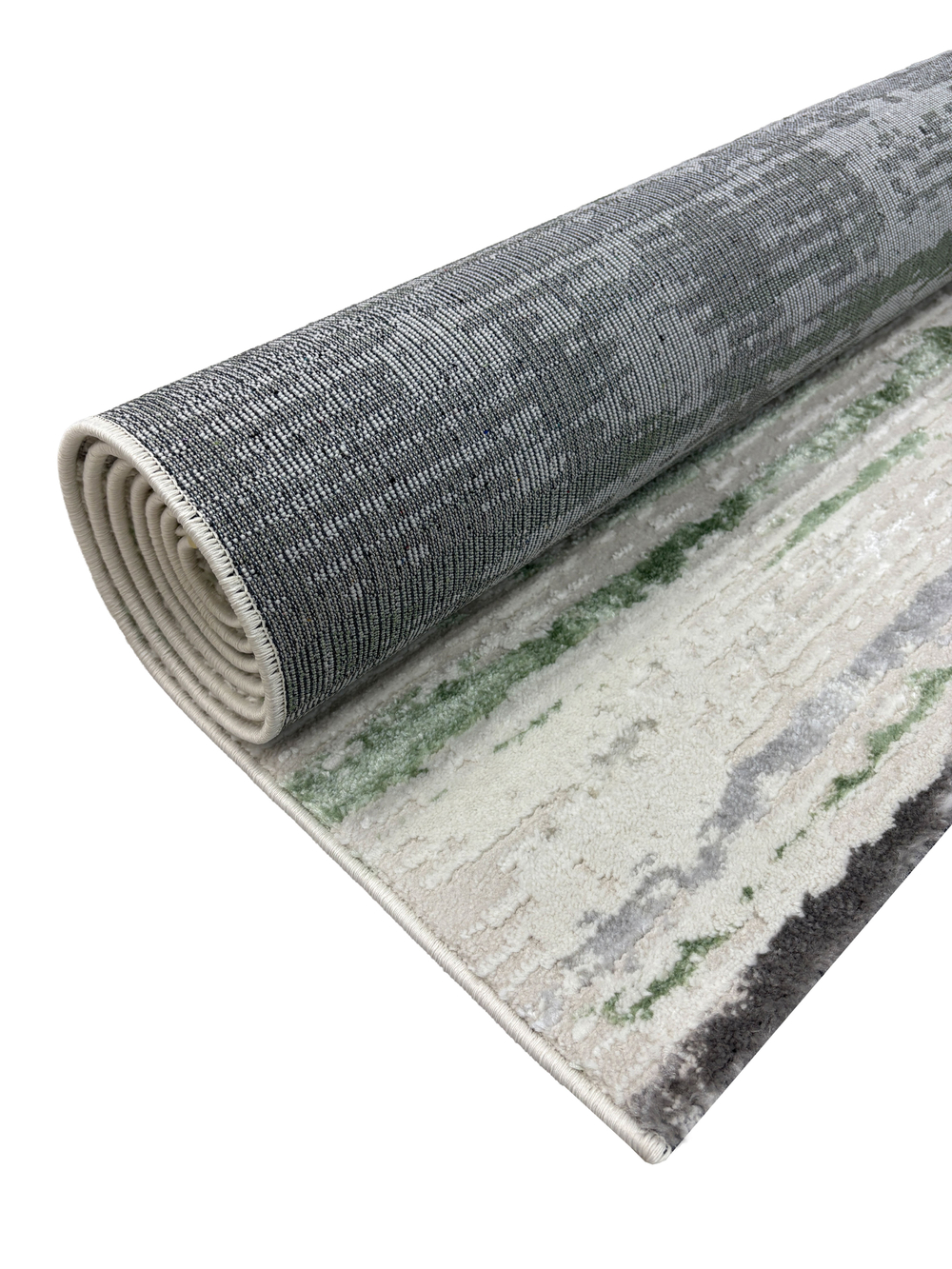 Ковер Kleopatra 38462A Green FLS/L.Grey Прямоугольник