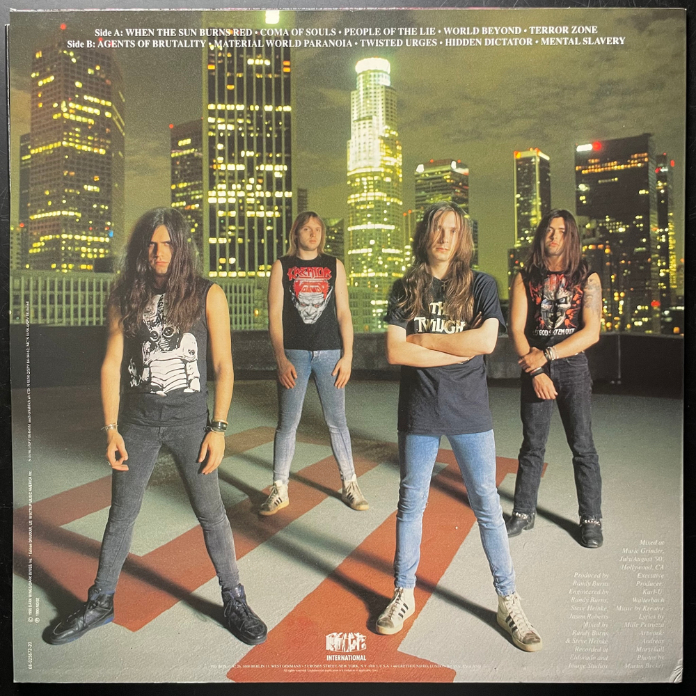 Kreator ‎– Coma Of Souls (Голландия 1990г.)