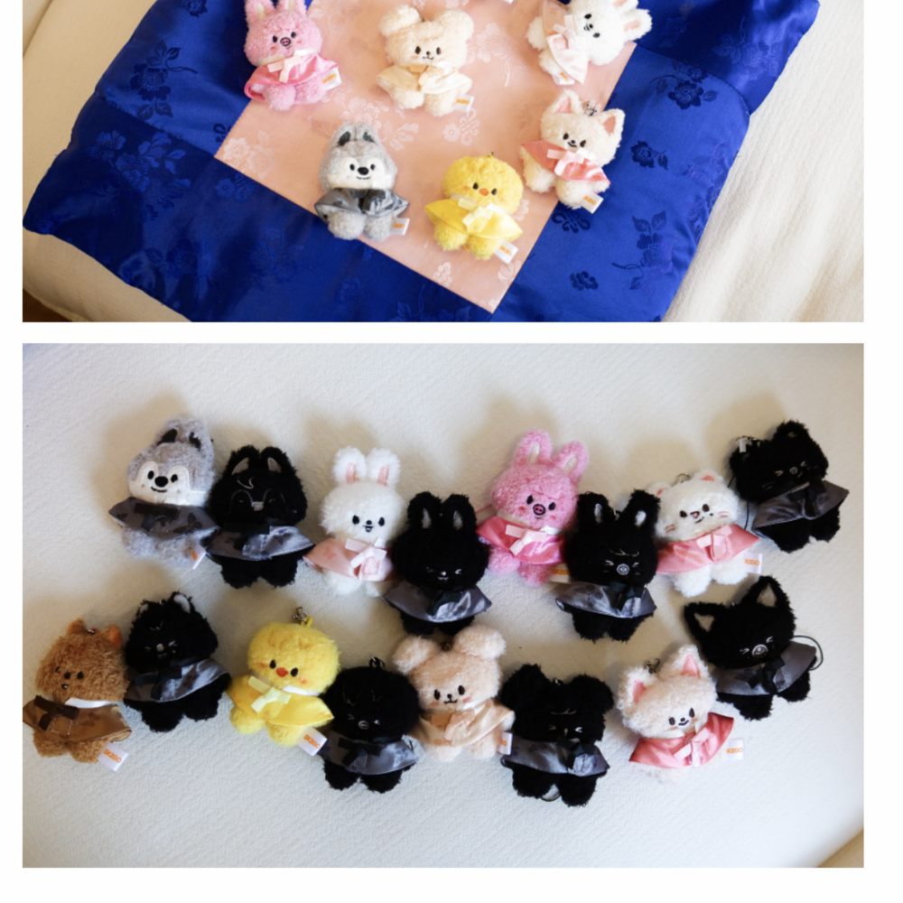Мерч Stray Kids SKZOO SECRET PLUSH MICRO Ver. - RUN IT (плюш-брелок)