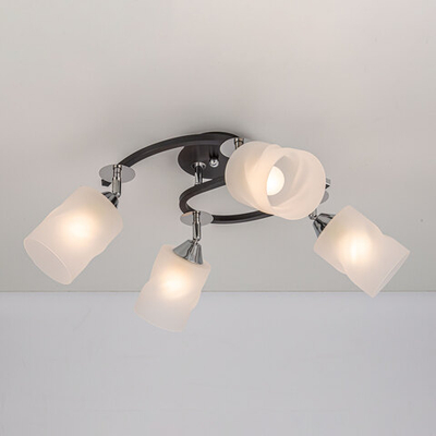 Citilux Сиерра CL119241 Люстра с поворотными плафонами Чёрная