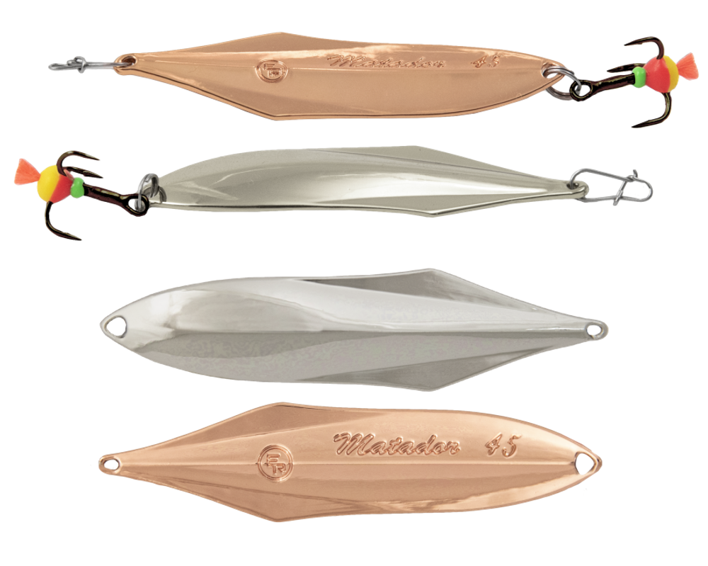 Блесна вертикальная ECOPRO Matador 45мм, 4г,S/C