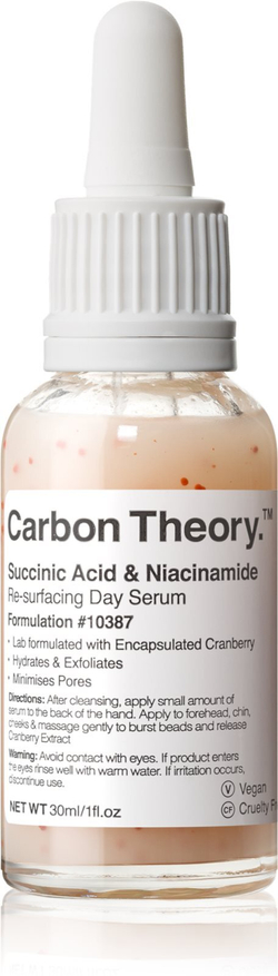 Carbon Theory Succinic Acid & Niacinamide - обновляющая сыворотка для лица для проблемной кожи /   30  ml  / GTIN 794995011454