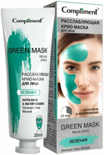 Compliment Крио-маска для лица анти-акне и матирование Green Mask 80 мл (75320)