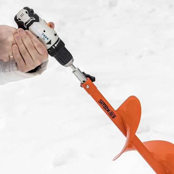 Адаптер под шуруповерт для ледобуров Тонар АШ-03