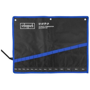 Органайзер тканевый для набора ключей 14пр. Scheppach Sch-5141P-P