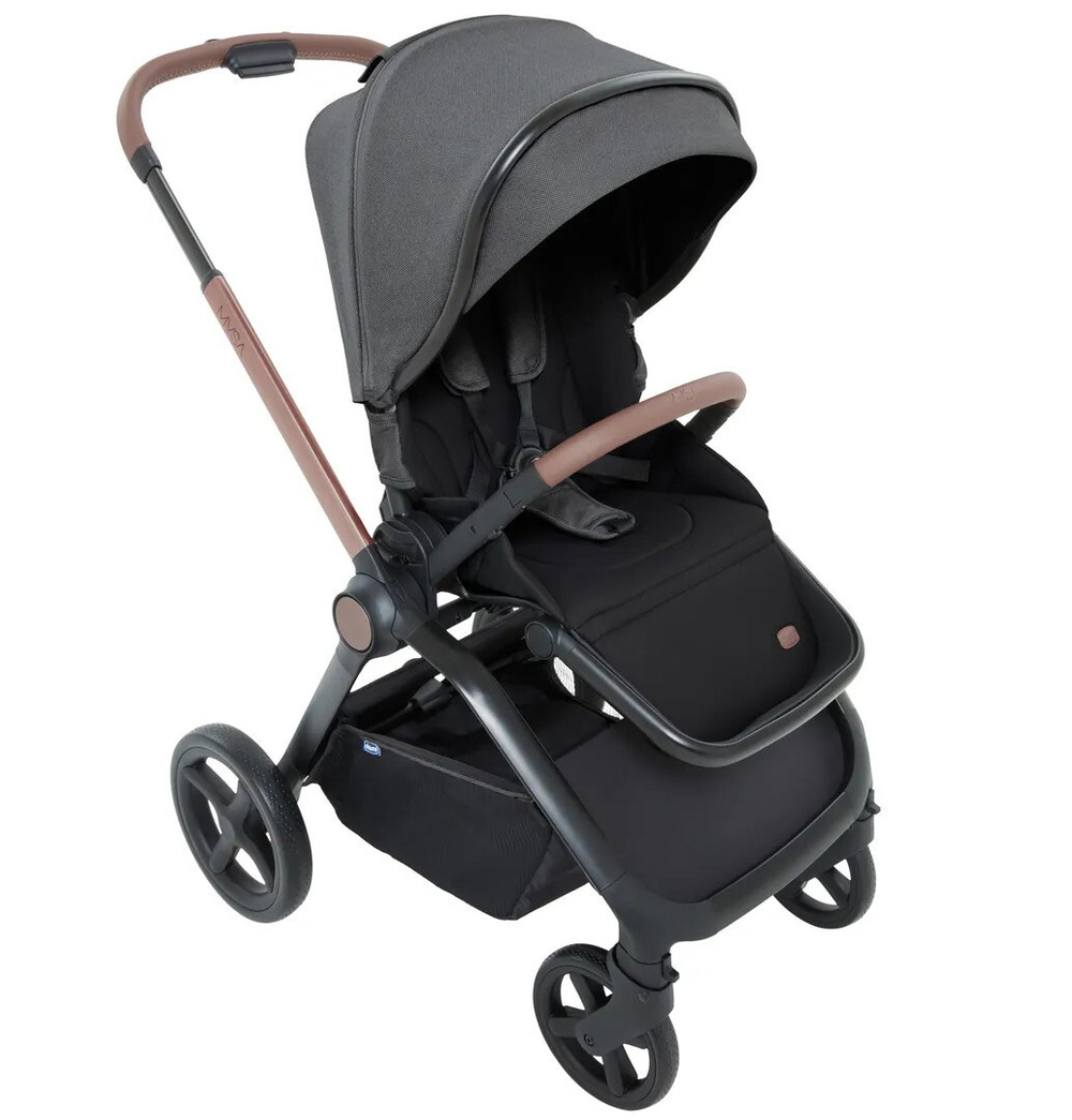 Коляска прогулочная Chicco Mysa Black Satin