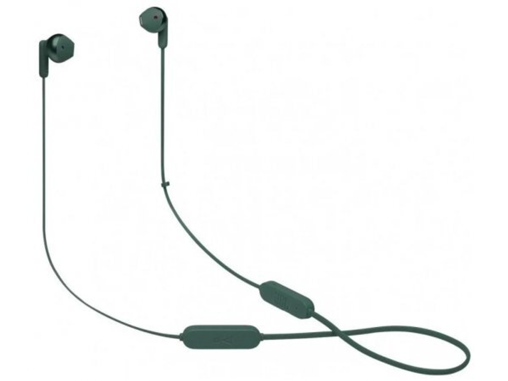 Гарнитура JBL Tune 215BT, Bluetooth, вкладыши, зеленый