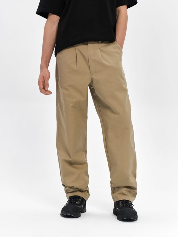 Брюки Чинос бежевые - фото 1