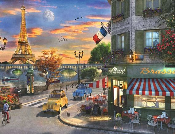 Puzzle Paris Sunset  2000p