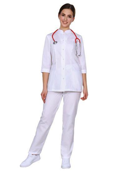 Костюм женский DoctorBIG 406 (белый)