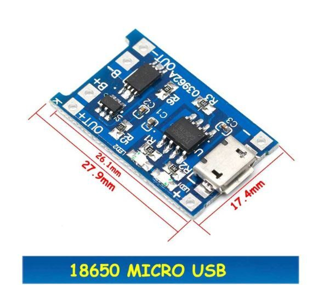 Модуль заряда ET TP4056-Micro Protect