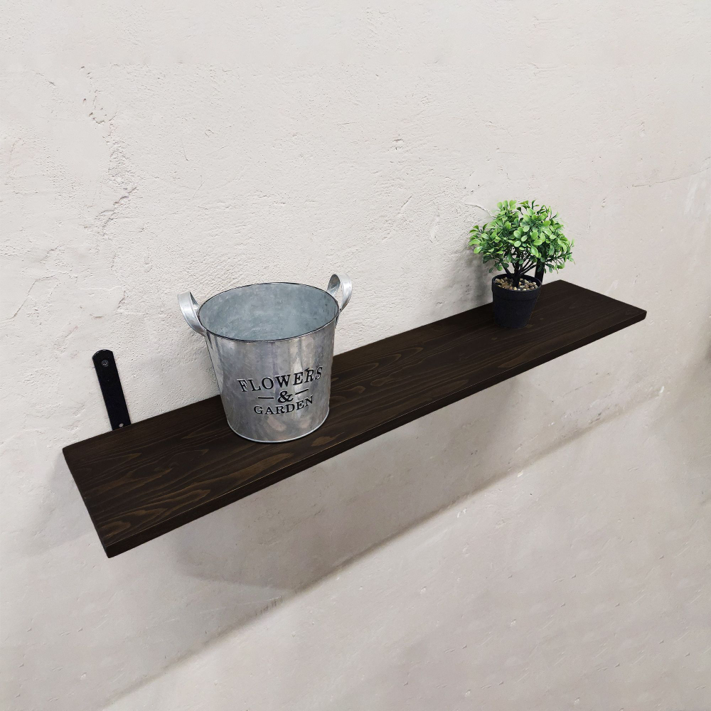 Полка лофт настенная для книг, для ванной, для кухни, в прихожую и гостинную