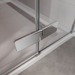 Душевая дверь Cezares LINER-B-12-100-C-Cr-R, 100х195, правосторонняя, профиль хром, прозрачное стекло