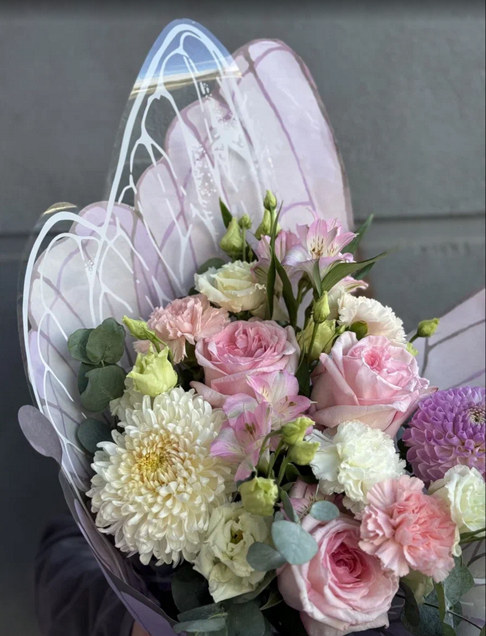 Букет цветов Бабочка №5