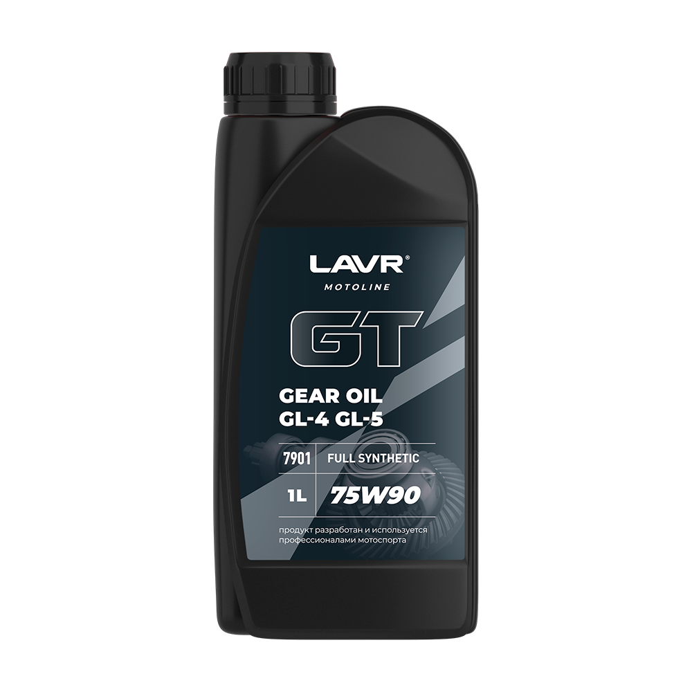 Масло трансмиссионное Lavr Moto 75w-90 GL-4/5 1л.