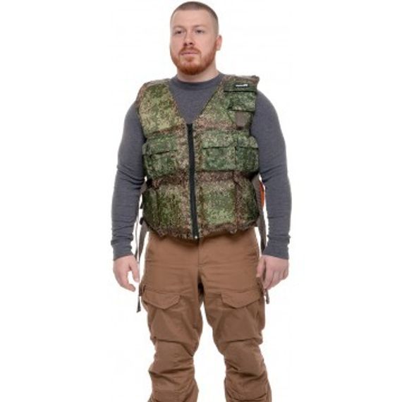 Страховочный жилет Helios Сузун кмф. (двухсторонний)