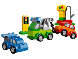 LEGO Duplo: Машинки-трансформеры 10552 — Creative Cars — Лего Дупло