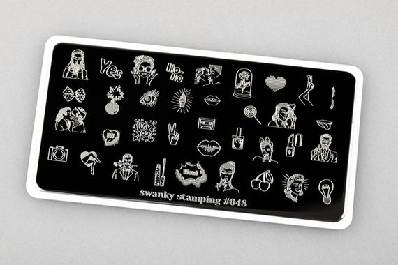 Пластина Swanky Stamping №48