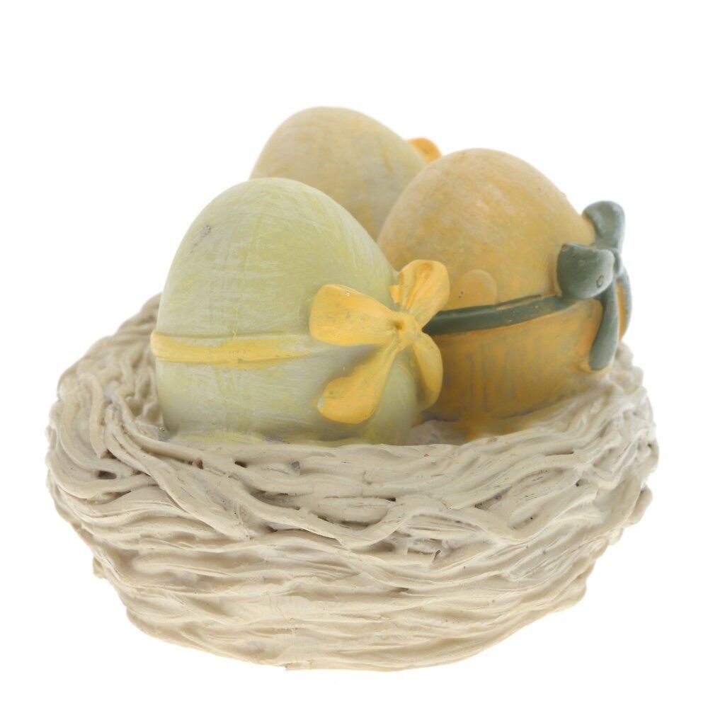 GAEM Фигурка декоративная "Яйца в гнезде", L9 W6 H6 см