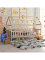 Кровать-домик Чайн 90x200 см из сосны