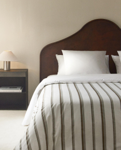 Пододеяльник Zara Home перкаль, хлопок 100%, в полоску, 5185/088