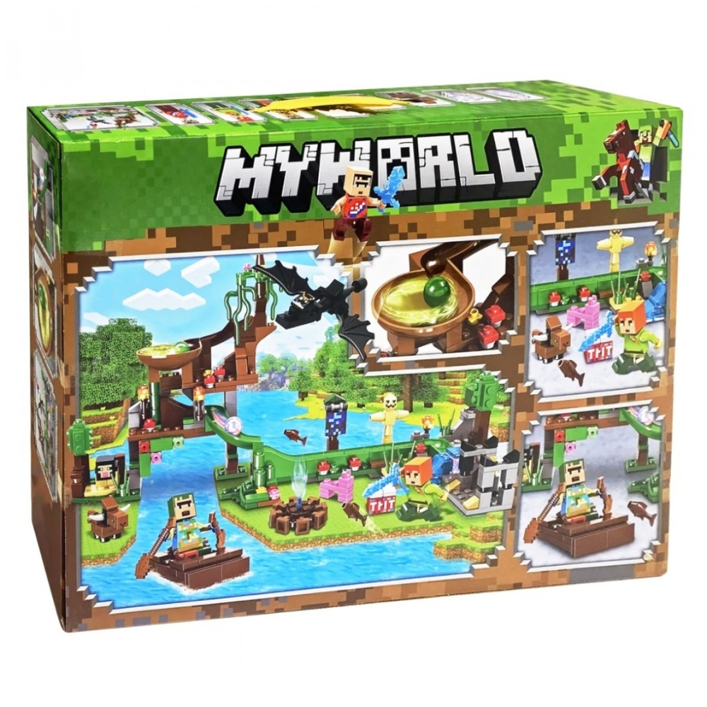 Конструктор Майнкрафт LB + MY WORLD NO.LB551 / 427 деталей