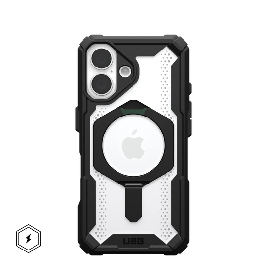 UAG Plasma XTE with MagSafe Series Case for Apple iPhone 16 Black/Clear (Прозрачный)