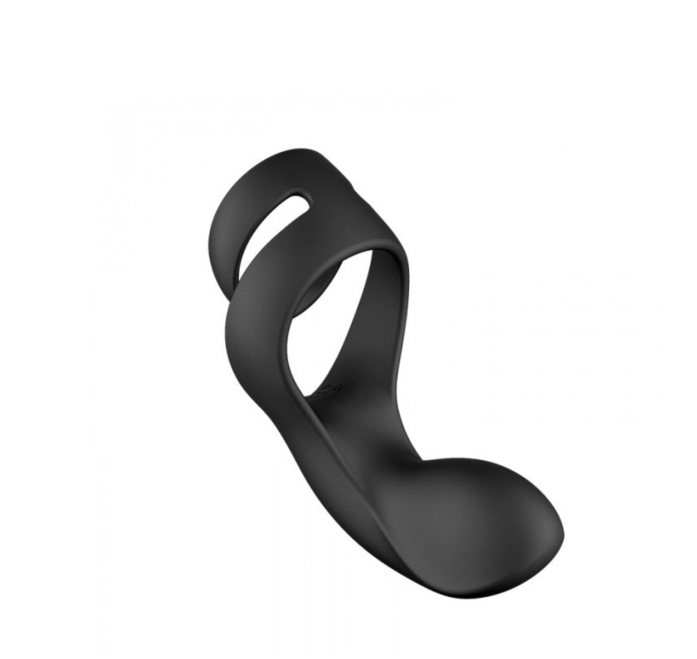 Вибростимулятор промежности с двойным кольцом Svakom Benedict чёрный