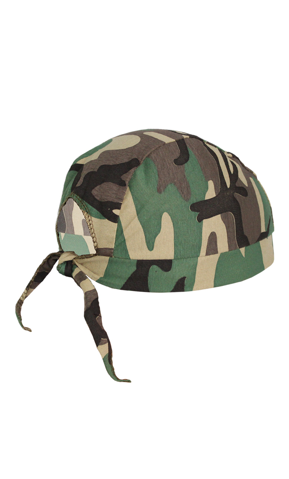 Бандана зеленый КМФ  трикотаж 100% хлопок