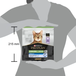 Pro plan cat senior 7+ sterilised сухой корм для стерилизованных кошек старше 7 лет с индейкой - 400 г